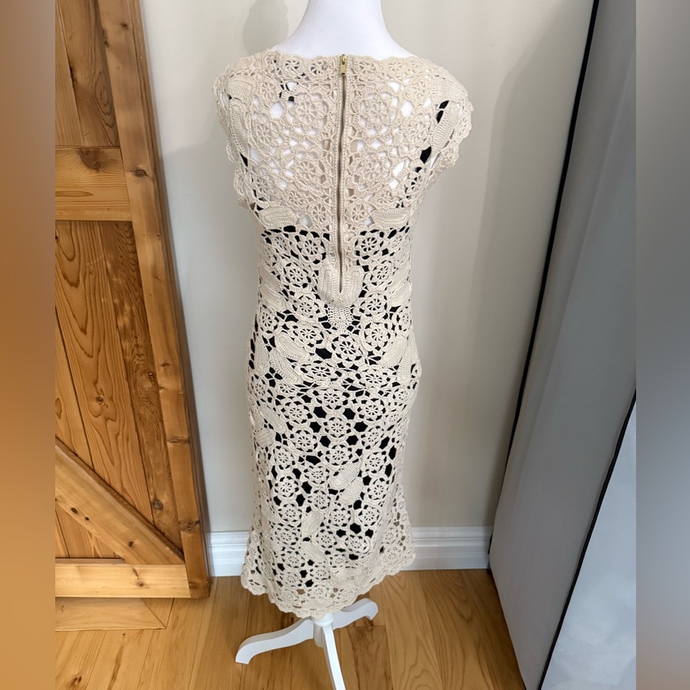 Marc By Marc Jacobs Black and White Sheath Midi Dress - Picture 10 of 11